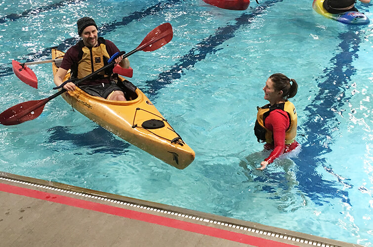 Kayaking with Craig Hospital