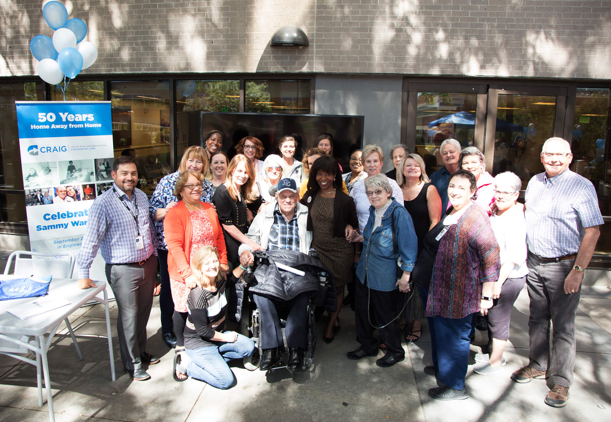 Sammy Ward Celebrating 50 Year Anniversary of Graduating From Spinal Cord Injury Rehabilitation at Craig Hospital Sammy Ward Celebrating 50 Year Anniversary of Graduating From Spinal Cord Injury Rehabilitation at Craig Hospital