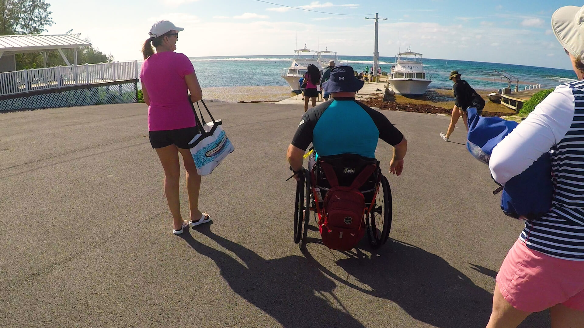 Corey Fairbanks and his mother participating in adaptive scuba diving in Craig Hospital’s alumni adventure program Corey Fairbanks and his mother participating in adaptive scuba diving in Craig Hospital’s alumni adventure program