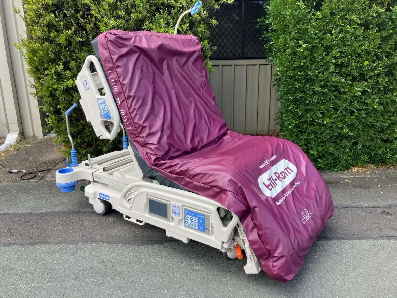 Hill-Rom Progressa P7500 Therapy Rotation P&V Pulmonary ICU Hospital Bed