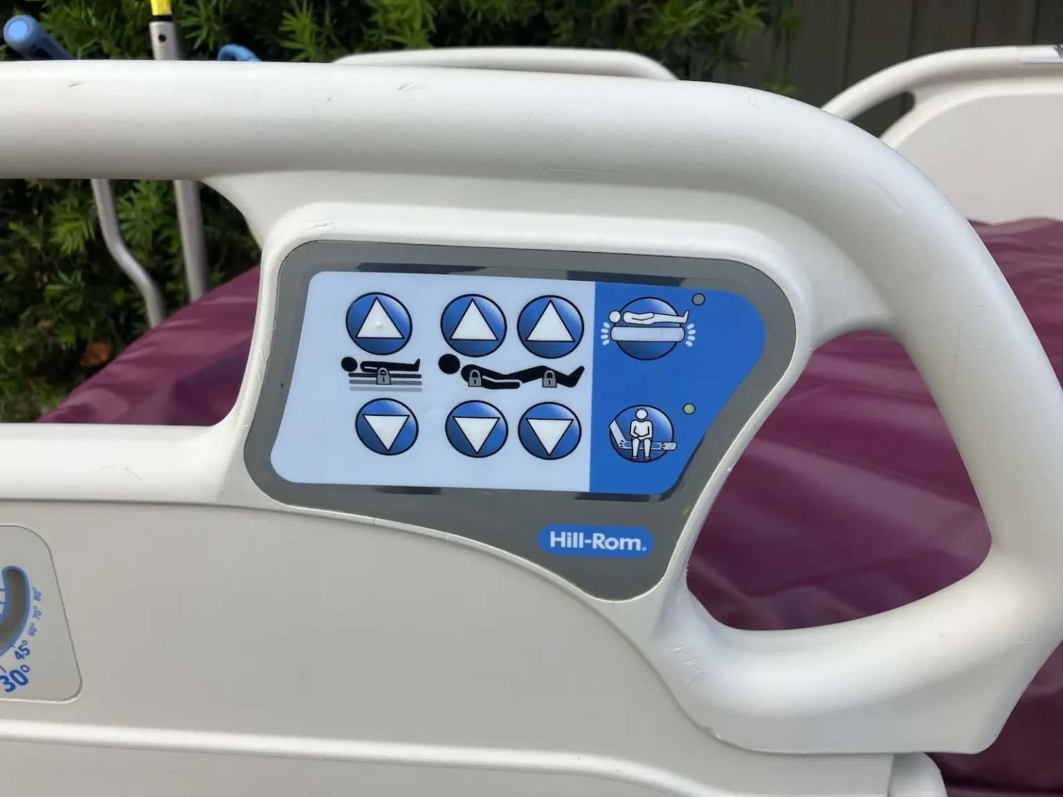Hill-Rom Progressa P7500 Therapy Rotation P&V Pulmonary ICU Hospital Bed