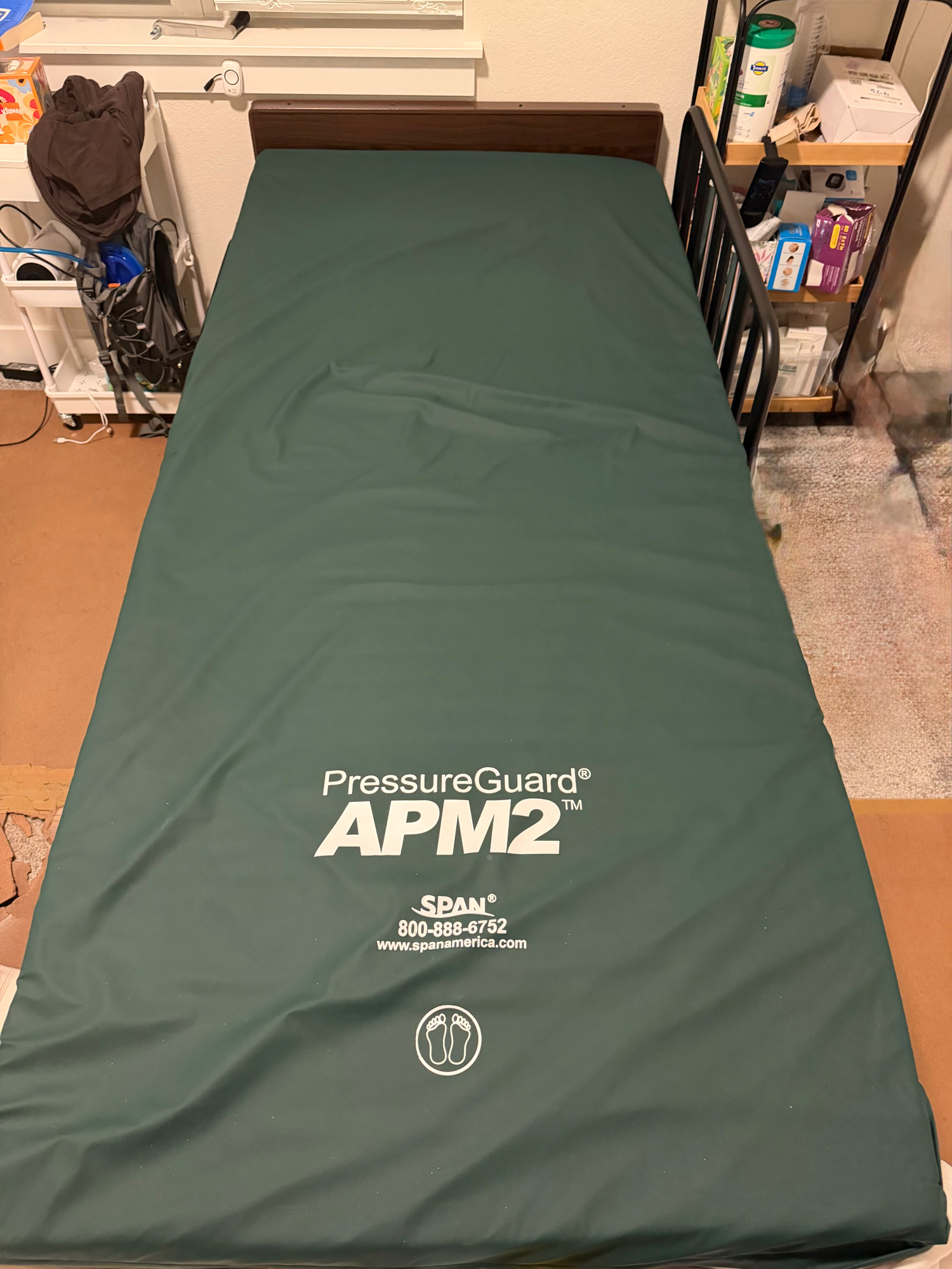 Like-New Twin-Size Air Distribution Mattress