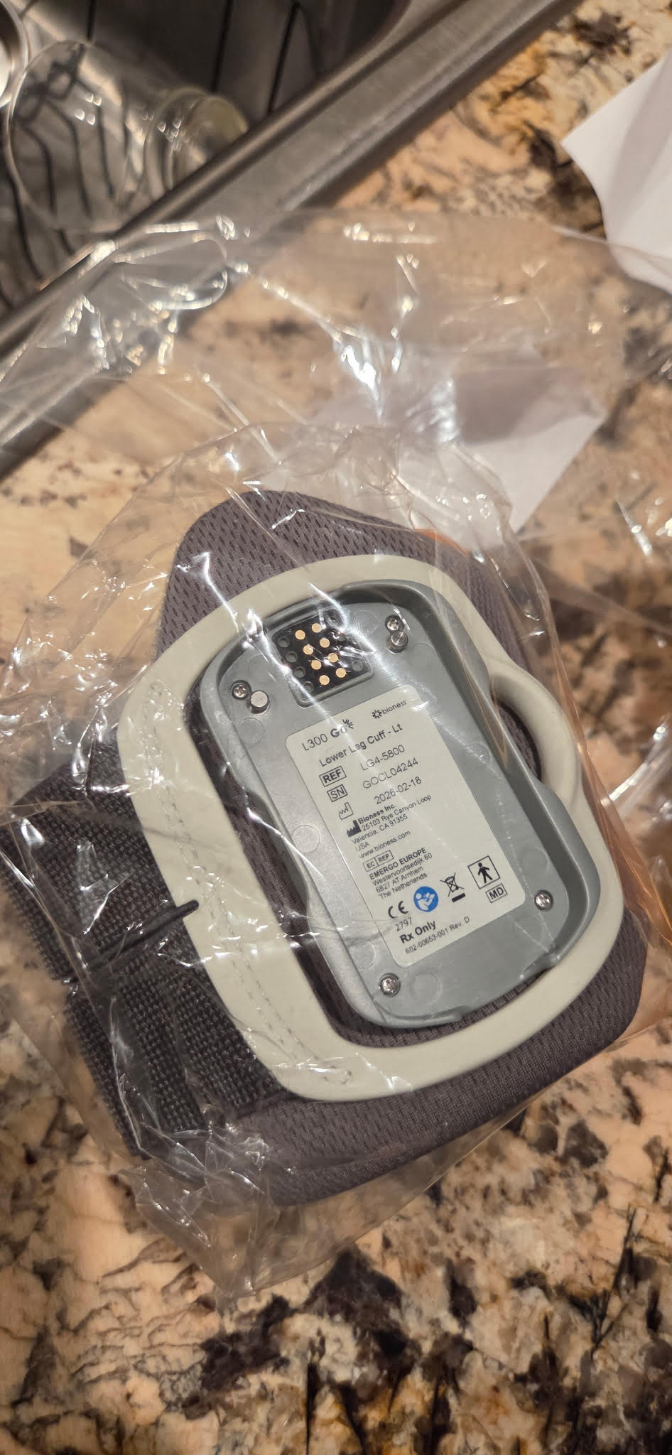 Bioness L300 Go Left Lower + Thigh Plus System – Original Cost $10,180